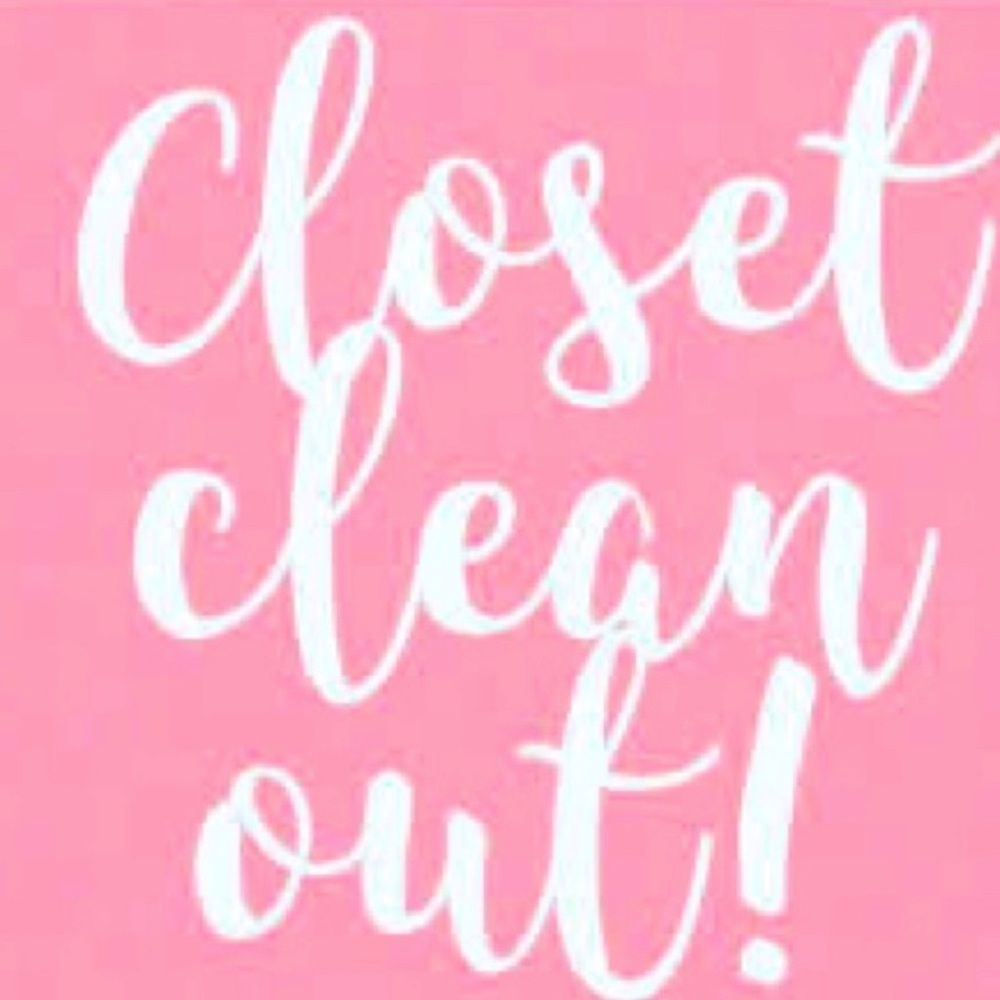 CLOSET CKEAN OUT.  Make me an offer.